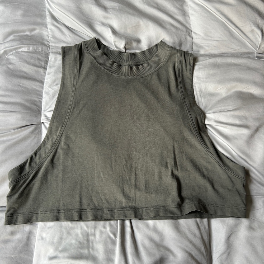 lululemon all yours crop tank top